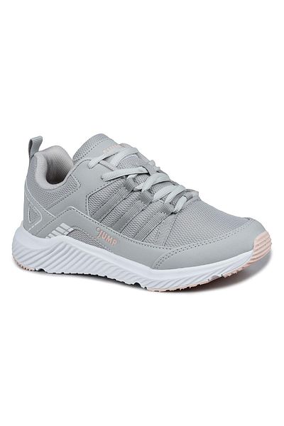 Jump 24865 Gray - Salmon Pink Women's Sneaker Casual Sneakers