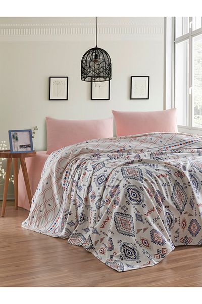 Loyal Home Set dublu piqué cu cearșafuri simple - Hazal