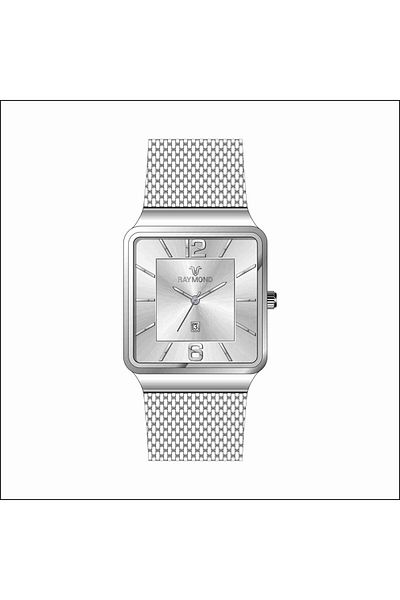 Raymond Rym-1065 Men's Watch - Stainless Steel - 2 Year Warranty