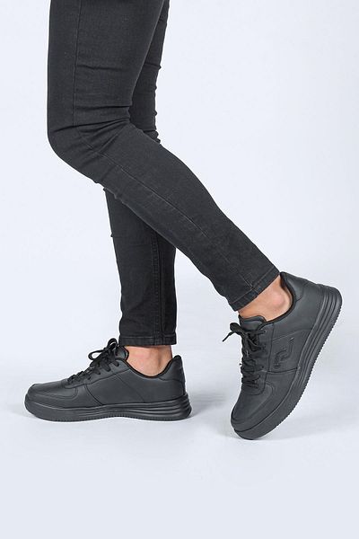 Jump 22233 Μαύρα ανδρικά αθλητικά παπούτσια casual αθλητικά