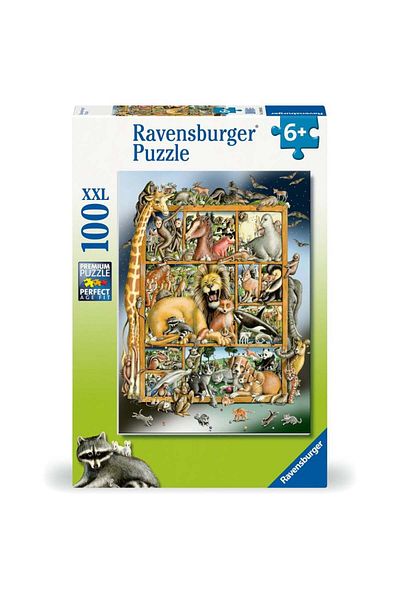 RAVENSBURGER Animal puzzle 100 pieces
