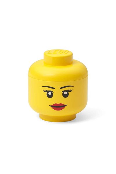 LEGO Mini storage box for LEGO minifigure head girl