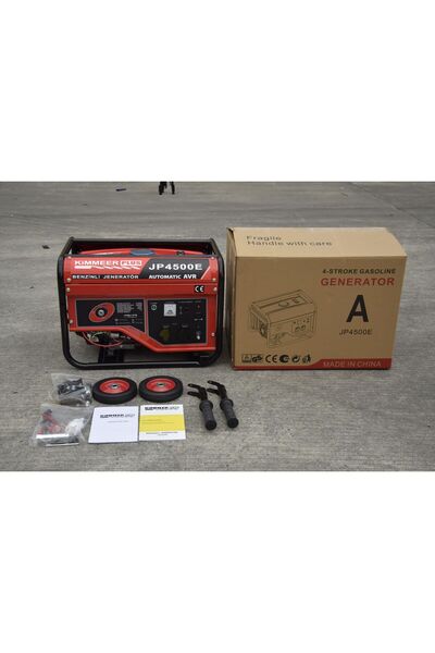 nuspower KİMMEER PLUS BENZİNLİ JENARATÖR 3 KW MARŞLI İPLİ BAKIR SARGI MONOFAZE