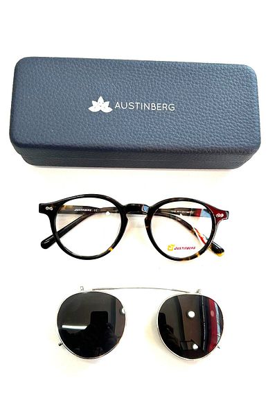austinberg Austinberg 1205 C2 Polarized Clip-On Unisex Sunglasses