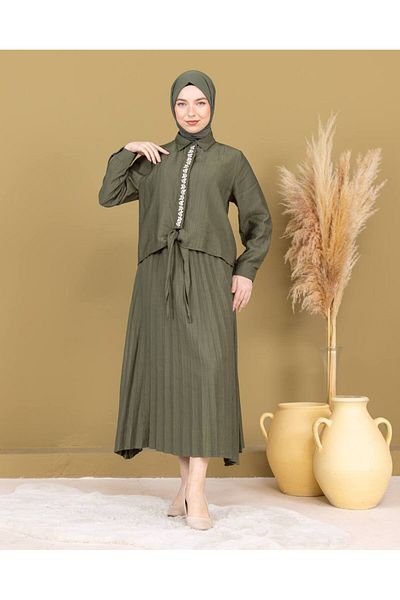 SAYRA Shawl Skirt Set