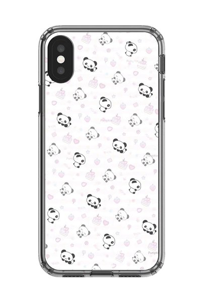 Dali Design حافظة شفافة متوافقة مع هاتف iPhone X بتصميمات Minies 4