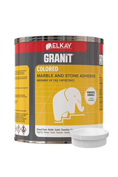 Elkay Granıt Mermer Ve Taş Yapıştırıcı Beyaz 1000 Gr.