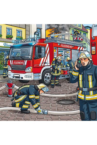 RAVENSBURGER Rescuers Puzzle, 3X49 Pieces