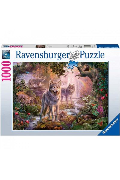 RAVENSBURGER Puzzle Haita Lupi, 1000 Piese