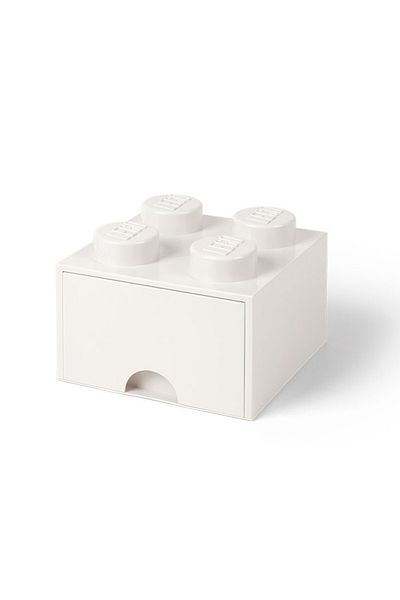 LEGO LEGO 2x2 storage box with drawer, white
