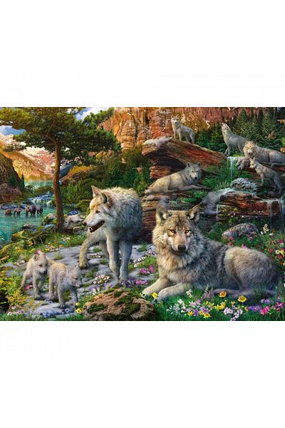 RAVENSBURGER Wolves Puzzle, 1500 Pieces