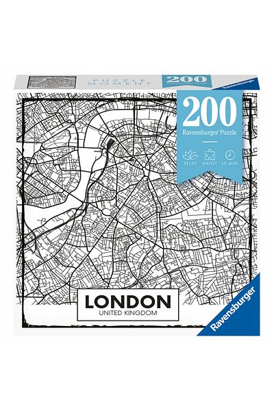 RAVENSBURGER Big City Puzzle, 200 Pieces