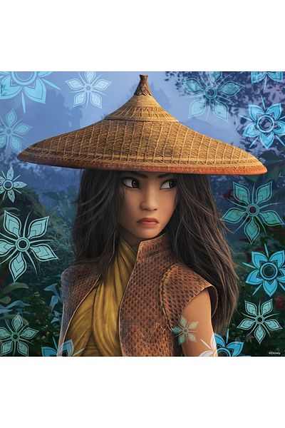 RAVENSBURGER Puzzle Raya Si Ultimul Dragon, 3X49Piese