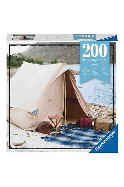 RAVENSBURGER Camping Puzzle, 200 Pieces