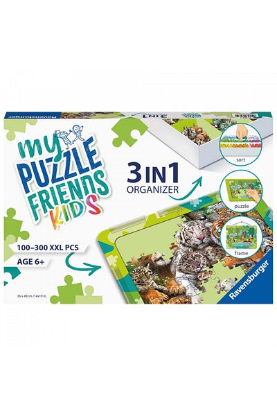 RAVENSBURGER Green 3 In 1 Puzzle Organizer