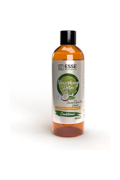 ESSENTIALZ Esse Naturals Nourishing Coconut Green Tea Conditioner - For Dehydrated & Dull Looking Hair, 400Ml