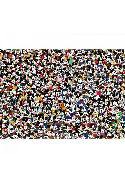 RAVENSBURGER Puzzle Provocare Mickey Si Prietenii, 1000 Piese