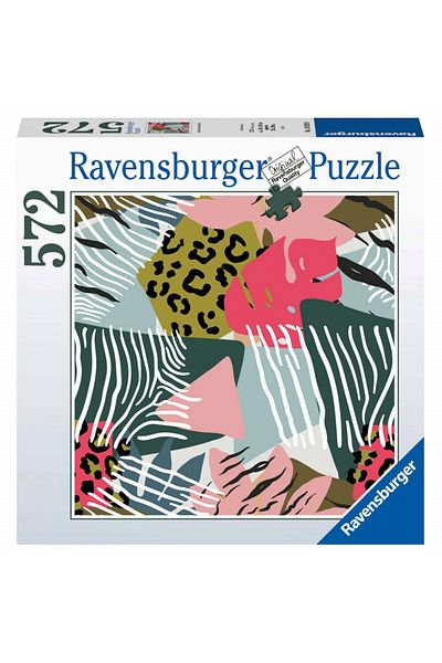 RAVENSBURGER Puzzle Model Blana Animale, 500 Piese
