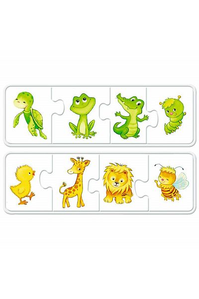 RAVENSBURGER Baby Animal Puzzle, 6X4 Pieces