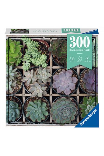 RAVENSBURGER Succulent Plants Puzzle, 300 Pieces