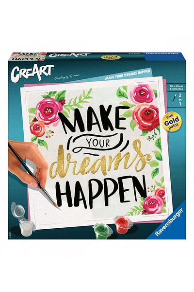 RAVENSBURGER Pictura Pe Numere - Make Your Dreams Happen