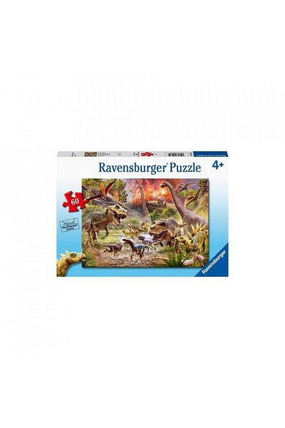 RAVENSBURGER Dinosaur Attack Puzzle, 60 Pieces