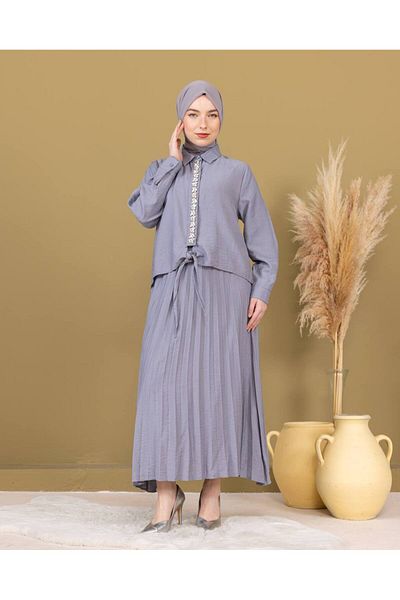 SAYRA Shawl Skirt Set