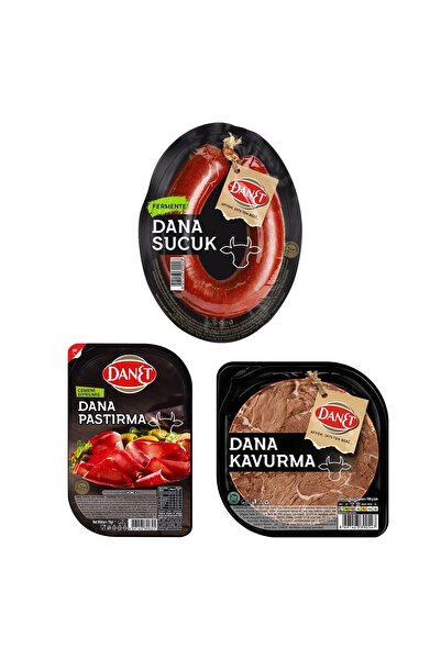 Danet Sucuk-Pastırma-Kavurma 3 lü Lezzet Paketi