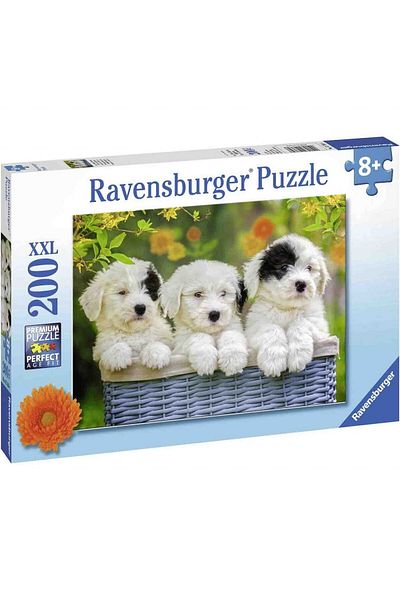 RAVENSBURGER Puppies Puzzle, 200 Pieces