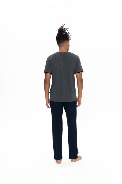 U.S. Polo Assn. Πόλο Ασν. Ανδρικές πιτζάμες με λαιμόκοψη V με ίσιο πόδι