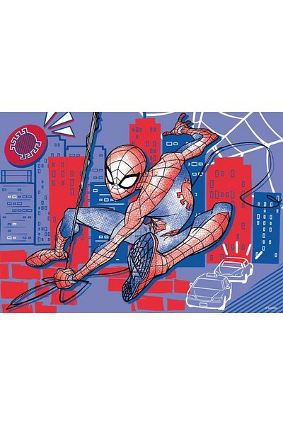 RAVENSBURGER Large Spiderman floor puzzle 24 pieces