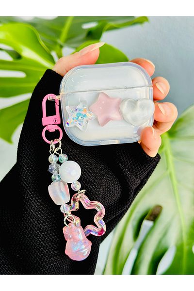 Go Aksesuar AirPods 3Rd Thick Silicone Protective Case with Generation Compatible Toy Design