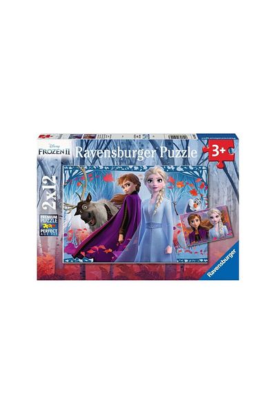 RAVENSBURGER Frozen II Puzzle, 2X12 Pieces