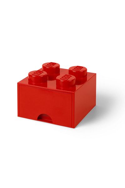 LEGO LEGO 2x2 storage box with drawer, red
