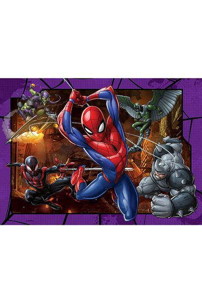 RAVENSBURGER Spiderman puzzle 4x100 pieces