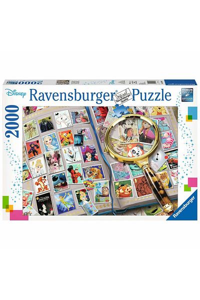 RAVENSBURGER Disney Stamps Puzzle, 2000 Pieces