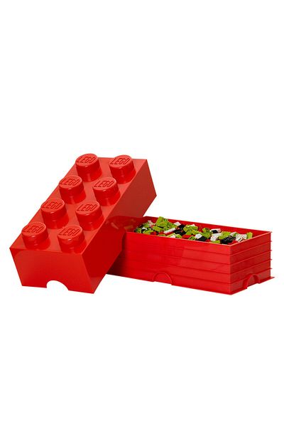 LEGO LEGO 2x4 storage box red