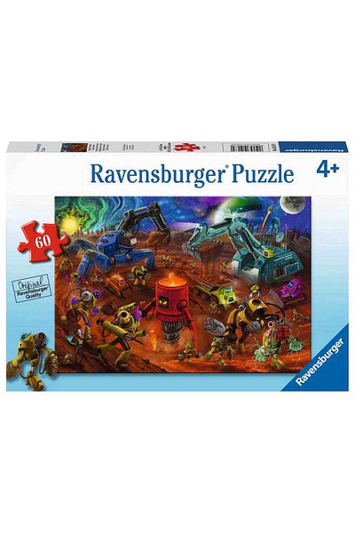 RAVENSBURGER Space Construction Puzzle, 60 Pieces