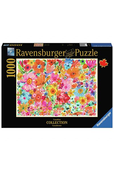 RAVENSBURGER Puzzle Blooming Beauties, 1000 Pieces