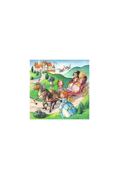 RAVENSBURGER Little Princesses Puzzle, 3X49 Pieces