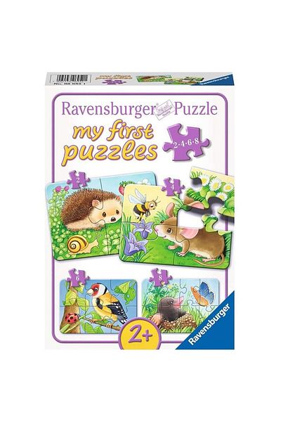 RAVENSBURGER My First Forest Animals Puzzle, 2/4/6/8 Pieces