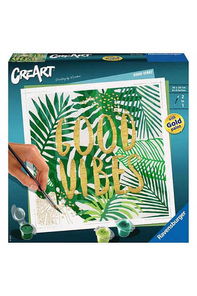 RAVENSBURGER Paint By Numbers - GOOD VIBES