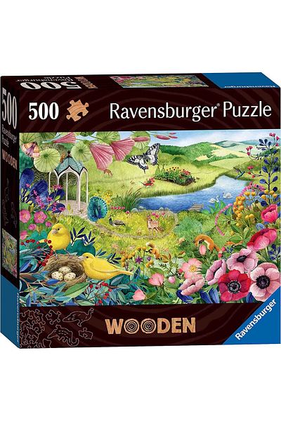 RAVENSBURGER Puzzle Lemn Natura, 500 Piese