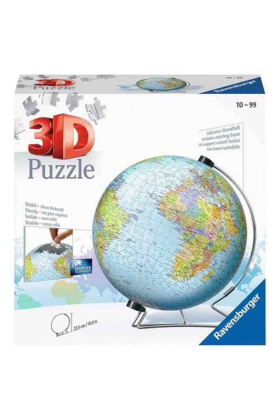 RAVENSBURGER 3D Earth Puzzle, 540 Pieces