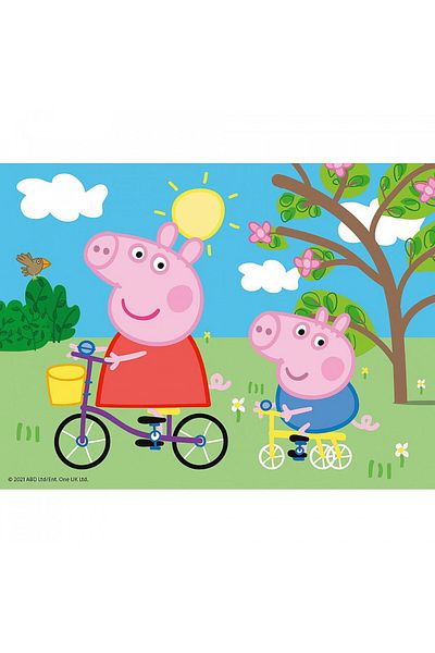 RAVENSBURGER Puzzle In Cutie Peppa Pig, 12 Piese