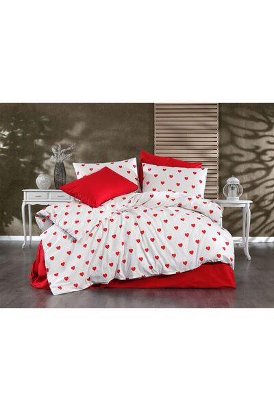 Alena Home Kalpli Çift Kişilik Nevresim Takımı
