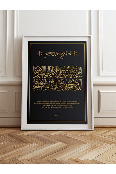 HOMEPACK Single Wooden Framed Painting One Piece Poster Painting Tk/1291