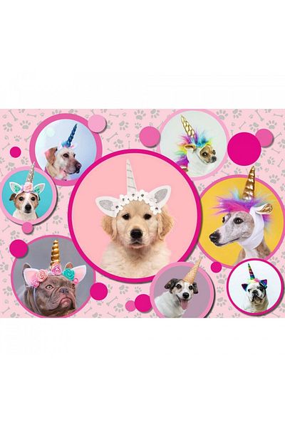 RAVENSBURGER Puzzle Dog With Horns, 300 Pieces