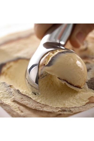 Pintinox Stainless steel spoon for medium ice cream scoops, Pintinox Gelato, 6 cm
