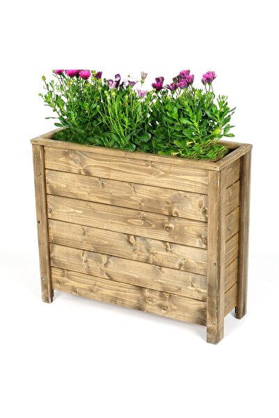 WOODENSA Ahşap Saksılık Bahçe Saksısı Otel Cafe Saksılık Çiçeklik